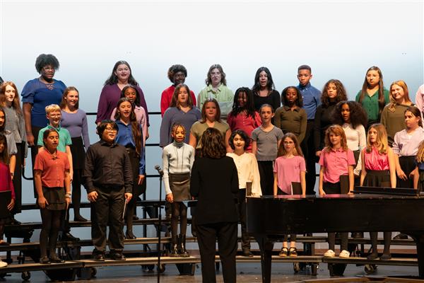 2023 All County Chorus Students Performing